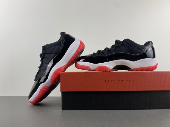 Air Jordan 11 Low “Bred” 2025 FV5104-006