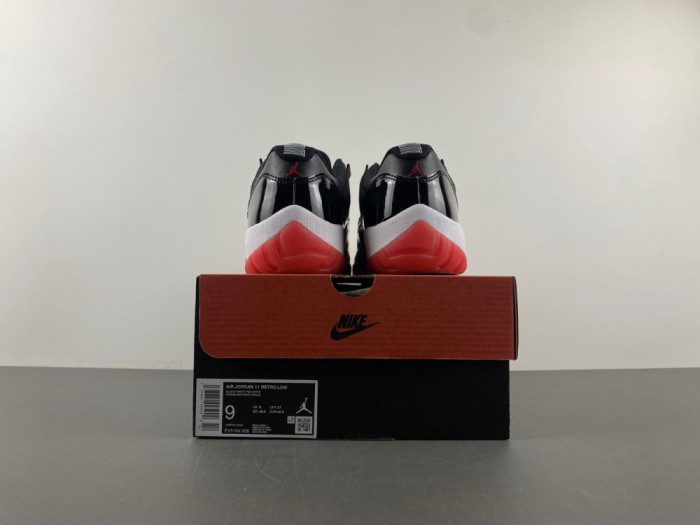 Air Jordan 11 Low “Bred” 2025 FV5104-006