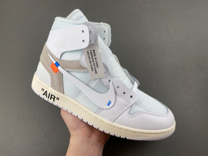 Virgil Abloh Archive x Air Jorda 1 High OG “Alaska” AA3834-100