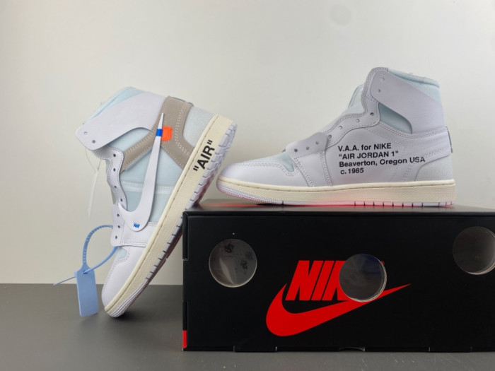 Virgil Abloh Archive x Air Jorda 1 High OG “Alaska” AA3834-100