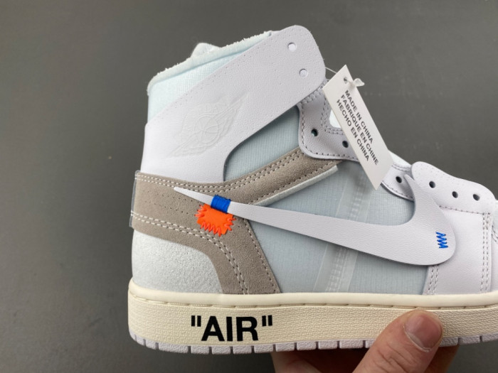 Virgil Abloh Archive x Air Jorda 1 High OG “Alaska” AA3834-100