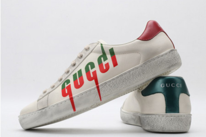 G*u*i ace embroidered low-top sneaker 576137 a38v0 9090