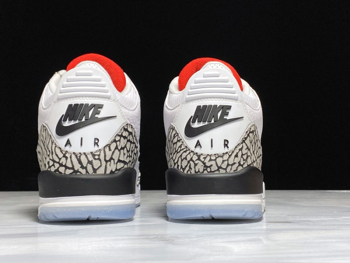 Air Jordan 3 Retro NRG "FREE THROW LINE" white mens 923096-101
