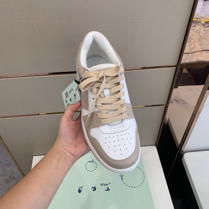 OFF WHITE™ C/O VIRGIL ABLOH OUT OF OFFICE LOW-TOP LEATHER SNEAKERS "OOO"