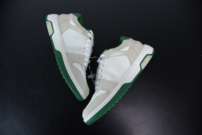 OFF WHITE™ C/O VIRGIL ABLOH OUT OF OFFICE LOW-TOP LEATHER SNEAKERS "OOO"