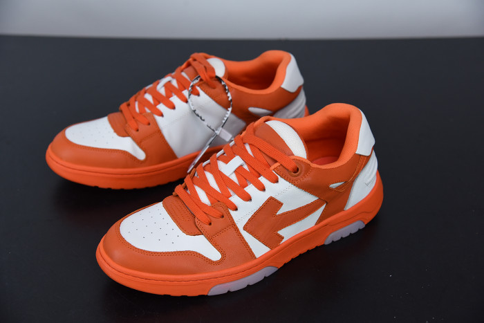 OFF WHITE™ C/O VIRGIL ABLOH OUT OF OFFICE LOW-TOP LEATHER SNEAKERS "OOO"