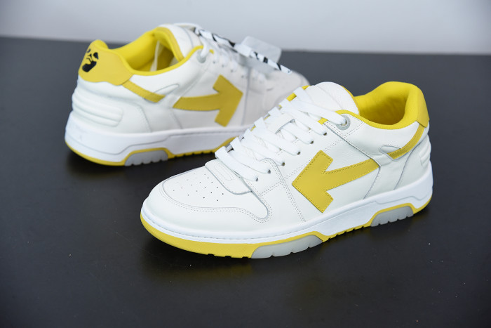 OFF WHITE™ C/O VIRGIL ABLOH OUT OF OFFICE LOW-TOP LEATHER SNEAKERS "OOO"